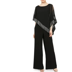 Cape Asymmetric Jumpsuit