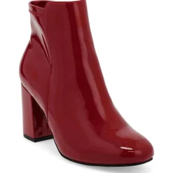 Carla Zipper Heels Ankle Boots