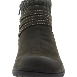 CARLEIGH LANE Cushioned Footbed Casual Ankle Boots