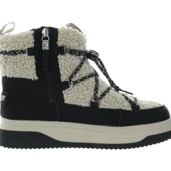 Carlie Logo Shearling Boots