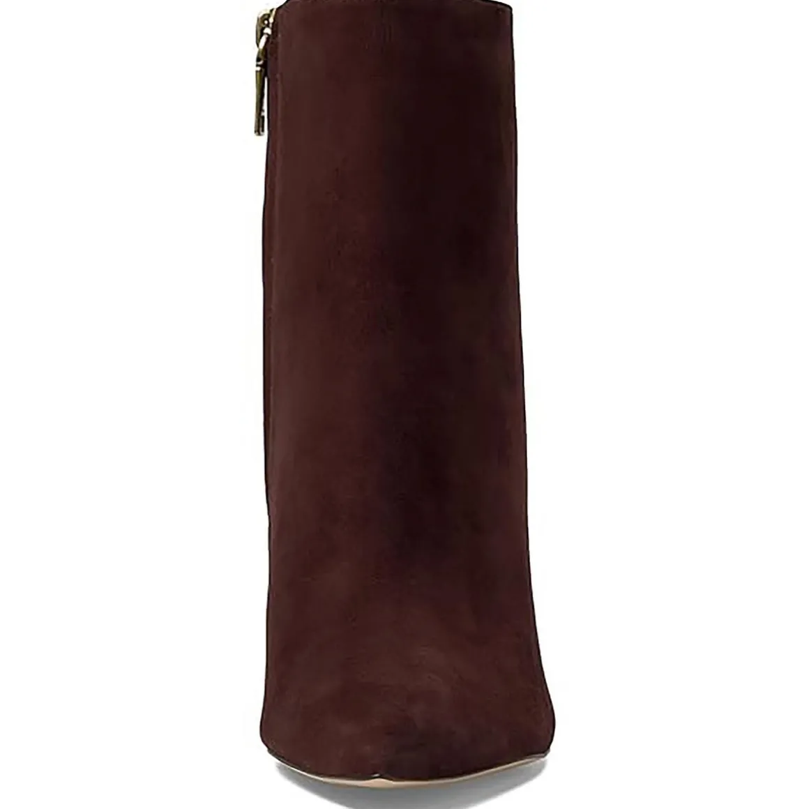 Carter Zipper Suede Booties