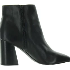 Cashew Leather Heels Booties