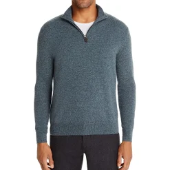 Cashmere Mock Neck Pullover Sweater