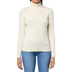 Cashmere Turtleneck Pullover Sweater