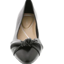 Caster Knot-Front Pointed Toe Pumps