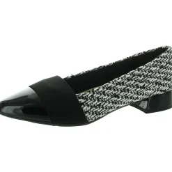 Castle 2 Block Heel Woven Pumps