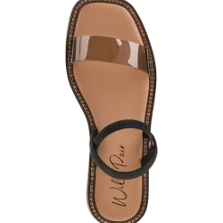 Celest Embellished Open Toe Slingback Sandals