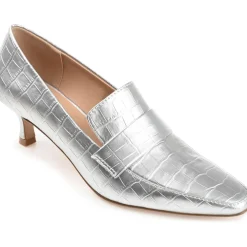 Celina Faux Leather Slip-On Loafers