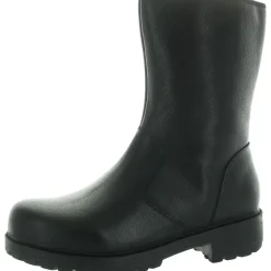 CHALET Faux Fur Lined Leather Mid-Calf Boots