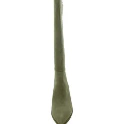 Challi Suede Almond Toe Knee-High Boots