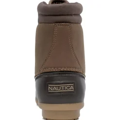 Channing Faux Leather Lace-Up Winter & Snow Boots