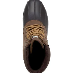 Channing Faux Leather Lace-Up Winter & Snow Boots