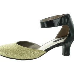 Charlie Leather Ankle Strap Pumps