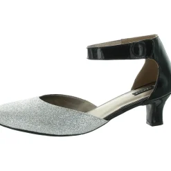 Charlie Leather Ankle Strap Pumps