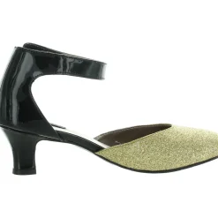 Charlie Leather Ankle Strap Pumps