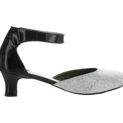 Charlie Leather Ankle Strap Pumps