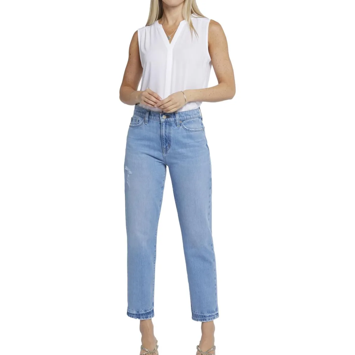 Charlotte Relaxed Denim Straight Leg Jeans