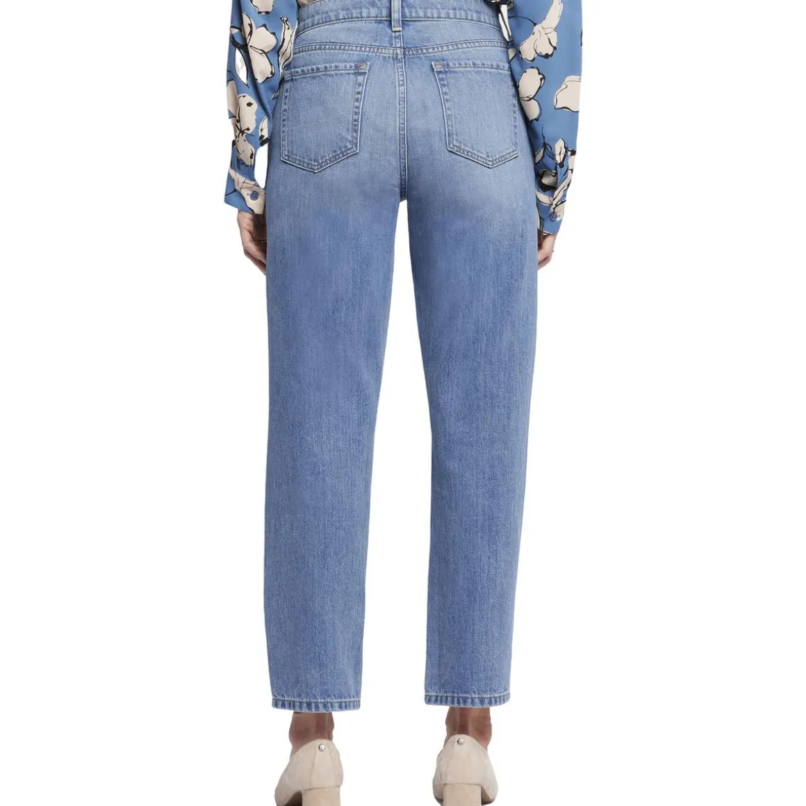Charlotte Relaxed Denim Straight Leg Jeans