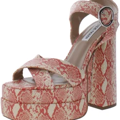 Charmed Open Toe Ankle Heels