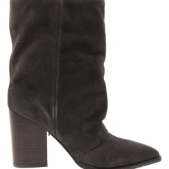 Chaye Suede Solid Mid-Calf Boots