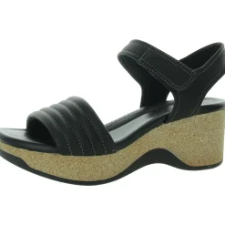 Chelseah Gem Silhouette Wedge Ankle Strap