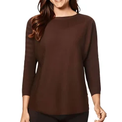 Chevron Knit Pullover Sweater