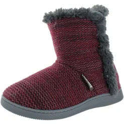 Cheyenne Short Knit Sweater Bootie Slippers House Shoes