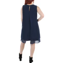 Chiffon Beaded Cocktail Dress