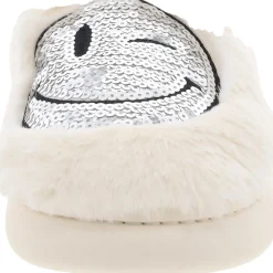 CHILLS Faux Fur Lined Faux Fur Slide Slippers