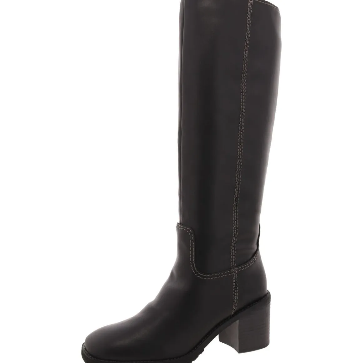 Cindy Faux Leather Tall Knee-High Boots