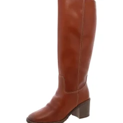 Cindy Faux Leather Tall Knee-High Boots