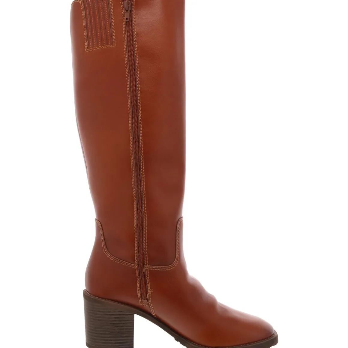 Cindy Faux Leather Tall Knee-High Boots