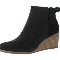 CLARE Pointed Toe Wedge Heel Wedge Boots