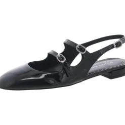 Claris Embellished Patent Leather Slingbacks