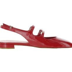 Claris Embellished Patent Leather Slingbacks