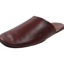Clark House R Leather Slide Slippers
