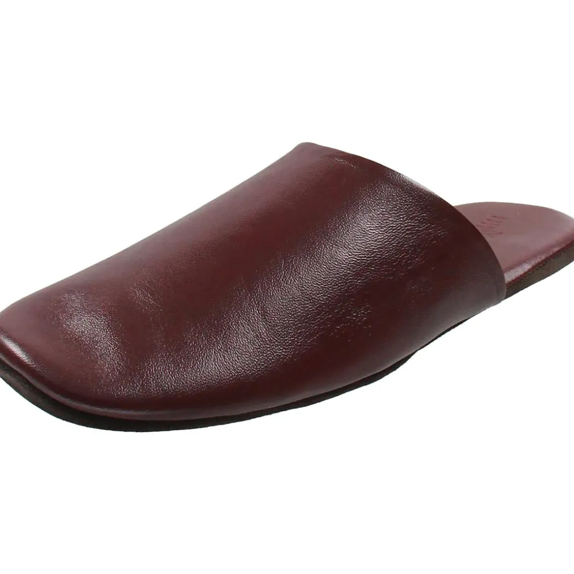 Clark House R Leather Slide Slippers