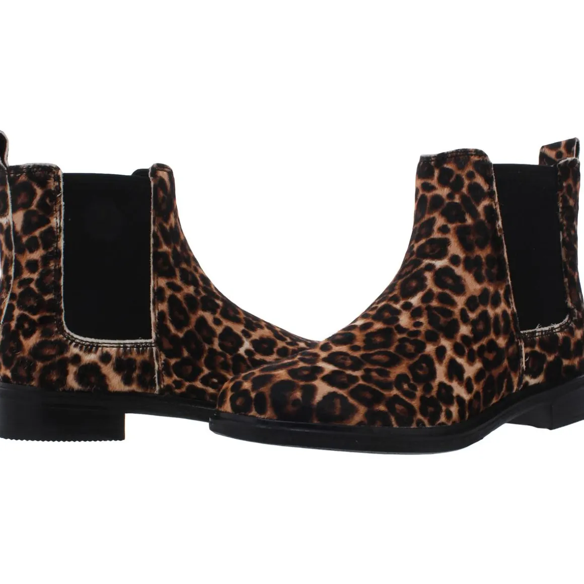 Clarkdale Arlo Calf Hair Printed Chelsea Ankle Boots