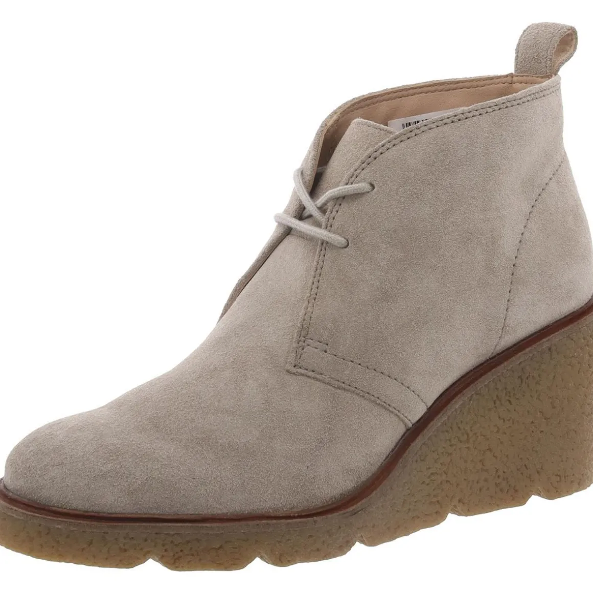 Clarkforddbt Cushioned Footbed Ankle Wedge Boots