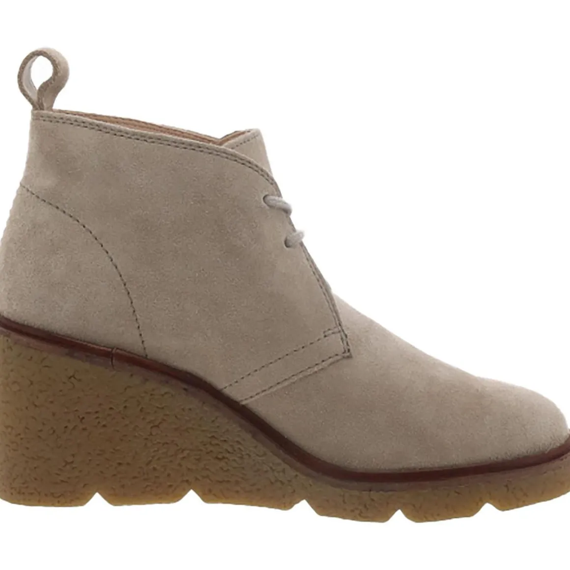 Clarkforddbt Cushioned Footbed Ankle Wedge Boots