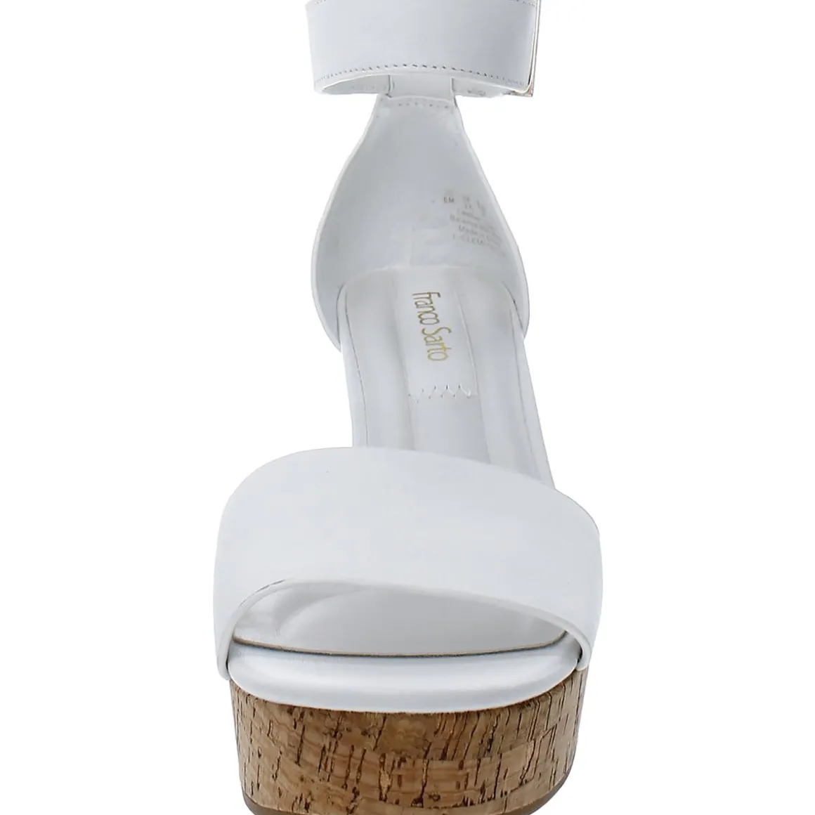 Clemens Cork Cork Ankle Strap Wedge Sandals