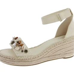 Clemens Leather Espadrille Platform Sandals