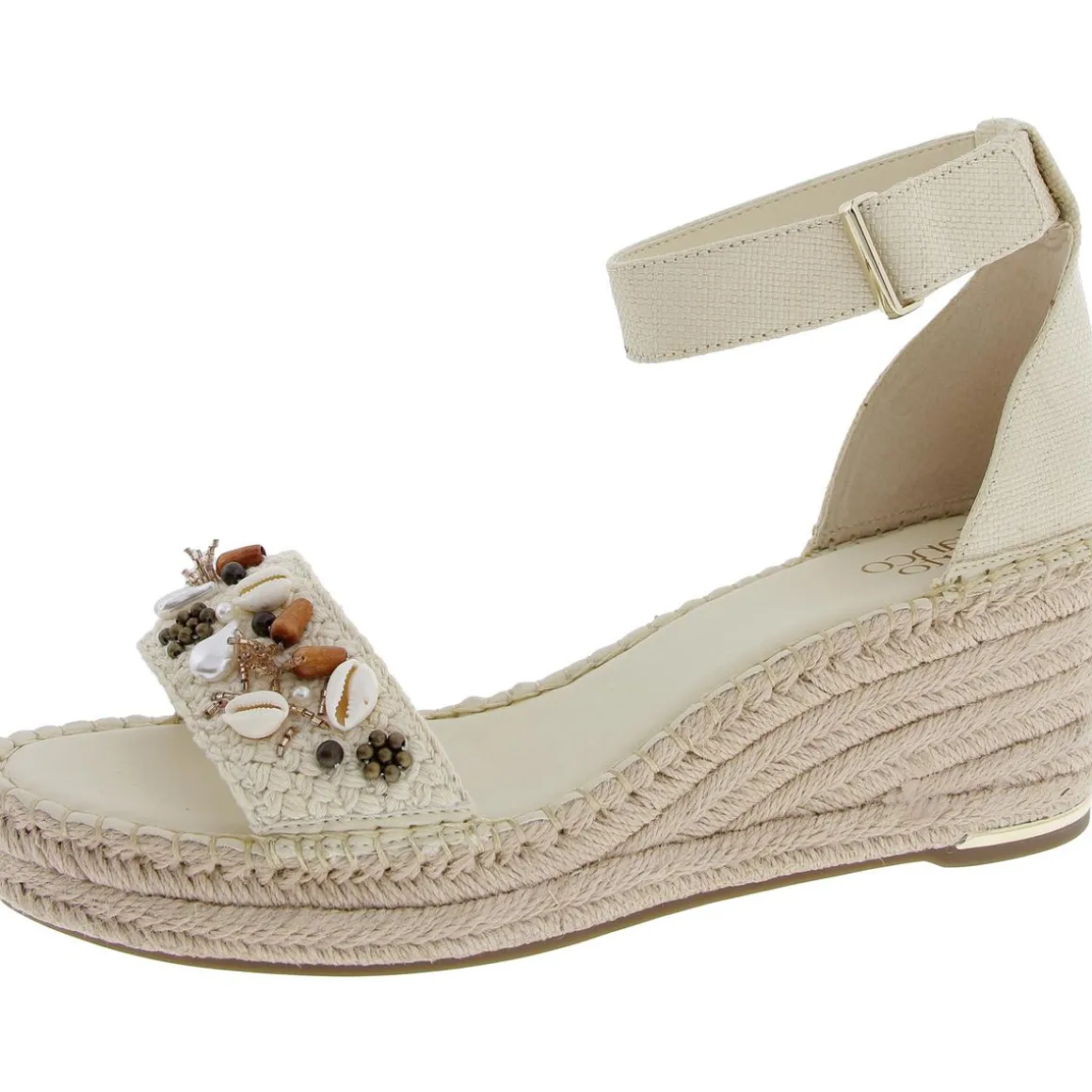Clemens Leather Espadrille Platform Sandals