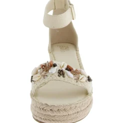 Clemens Leather Espadrille Platform Sandals