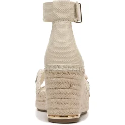 Clemens Shell Embellished Woven Espadrilles