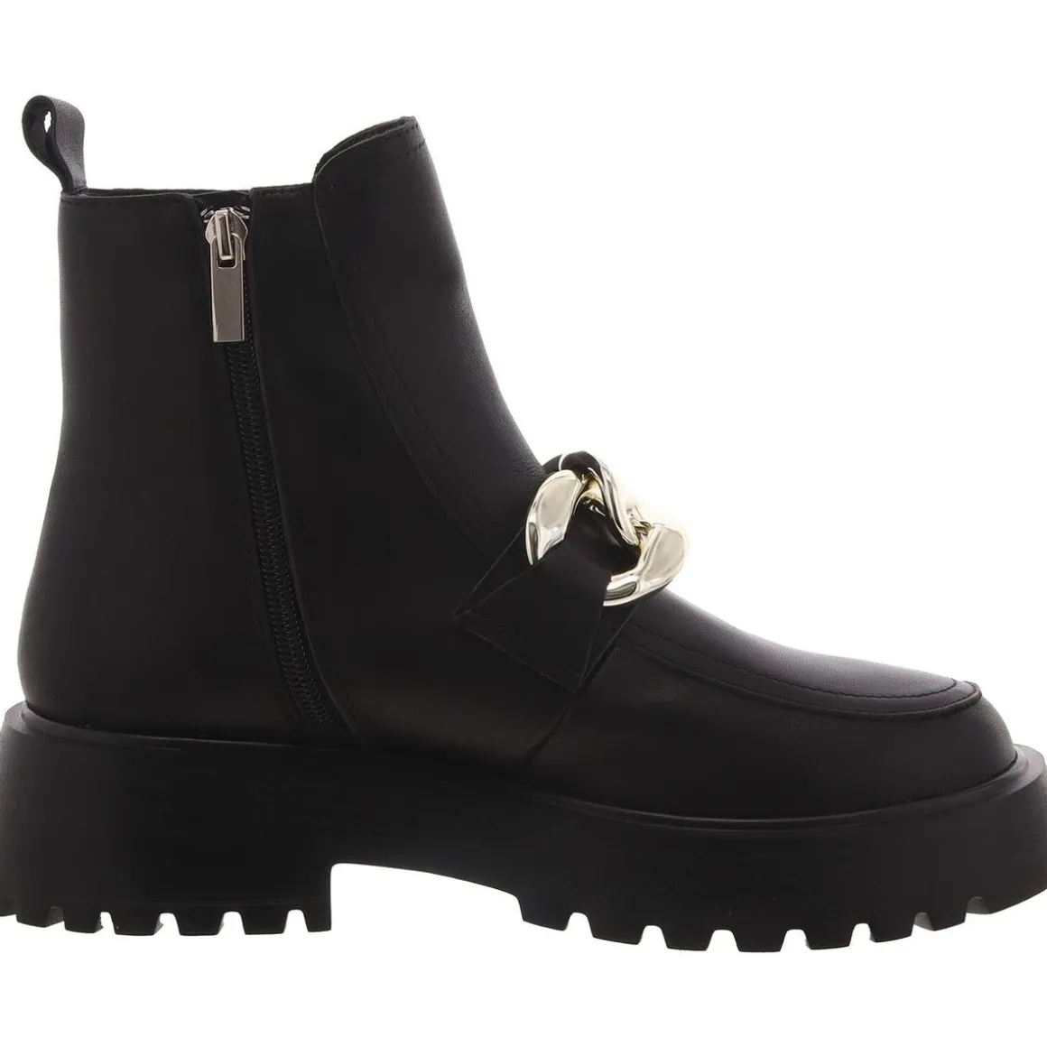 Cleo Chain Platforms Ankle Boots