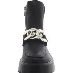 Cleo Chain Platforms Ankle Boots