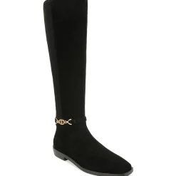 CLIVE Comfort Insole Square Toe Knee-High Boots