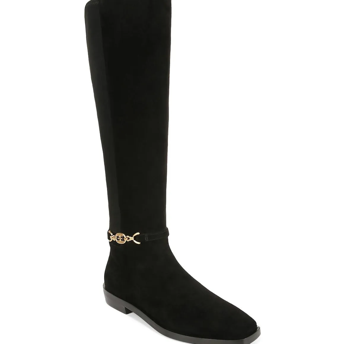 CLIVE Comfort Insole Square Toe Knee-High Boots