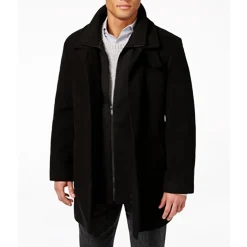 Coleman Layered Wool Overcoat